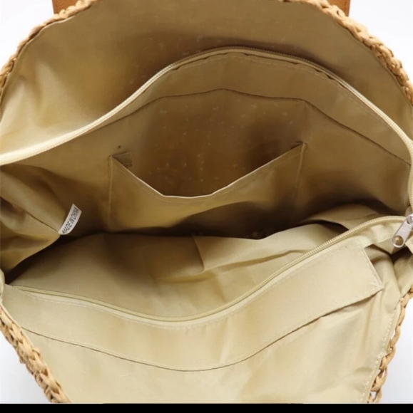 BOHEMIAN VINTAGE HIPPIE RATTAN BAG - Picture 12 of 14